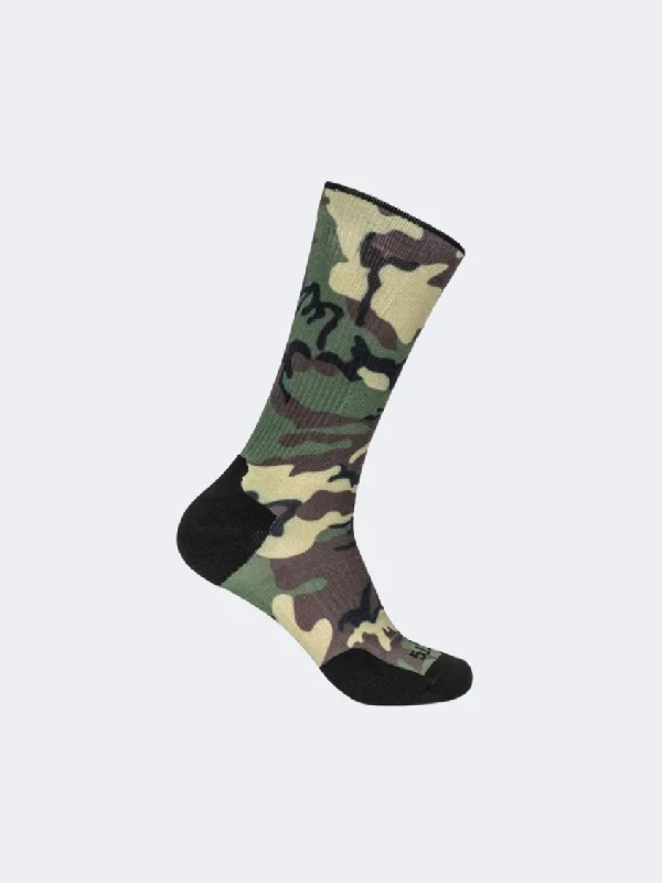 5-11 Vintage Woodland Men Tactical Sock Multi