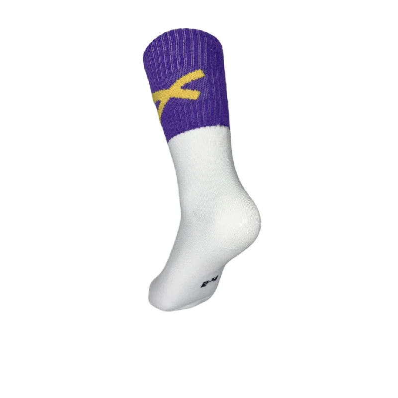 Action X Gaelic Games Sock (Purple & Yellow)