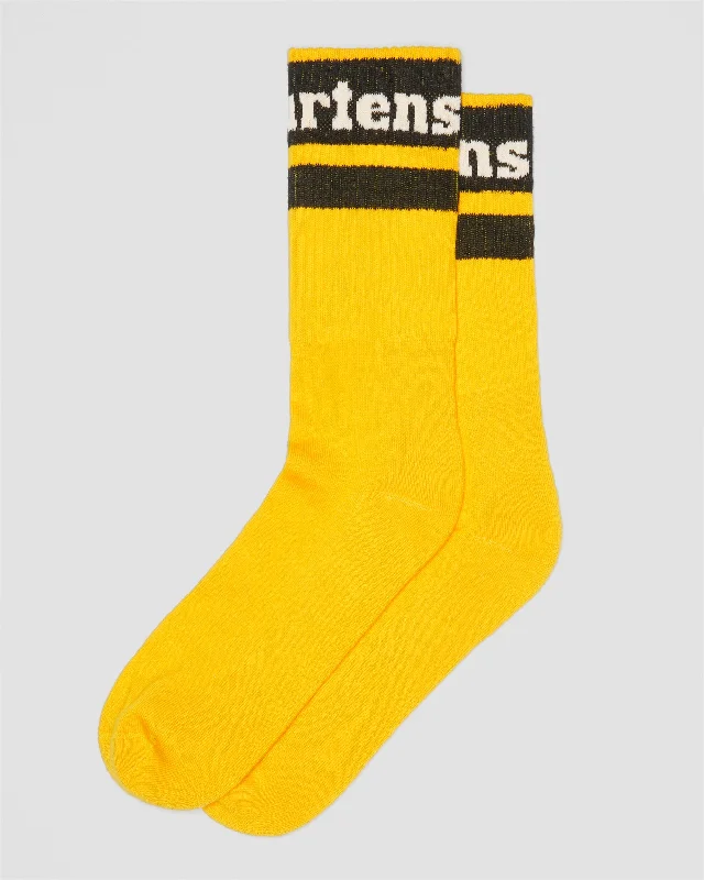 Dr. Martens Logo Cotton Blend Athletic Socks