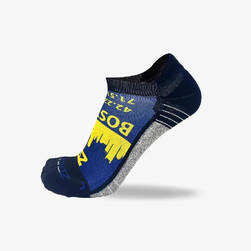 Boston Skyline Timeless Running Socks (No Show)