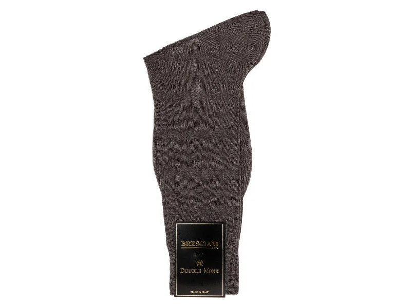 Calf Length Cotton Socks Grey