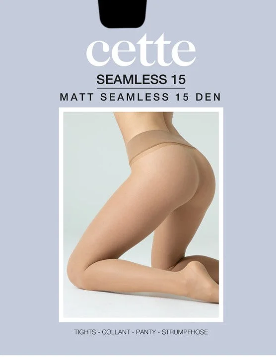 Cette Seamless 15 Denier Tights Off White