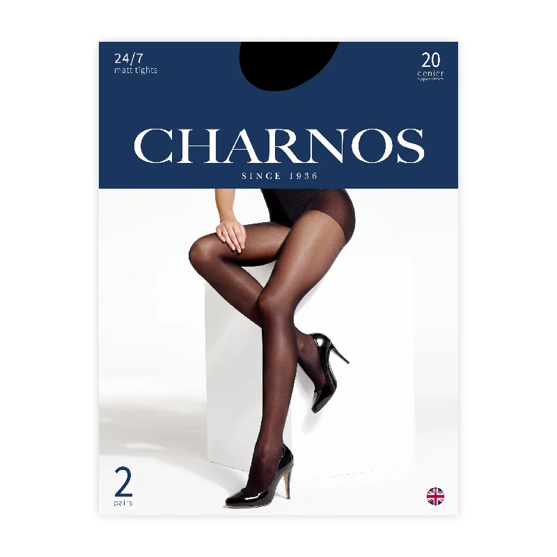 Charnos 24/7 Tights 20 Denier - 2 Pair Pack