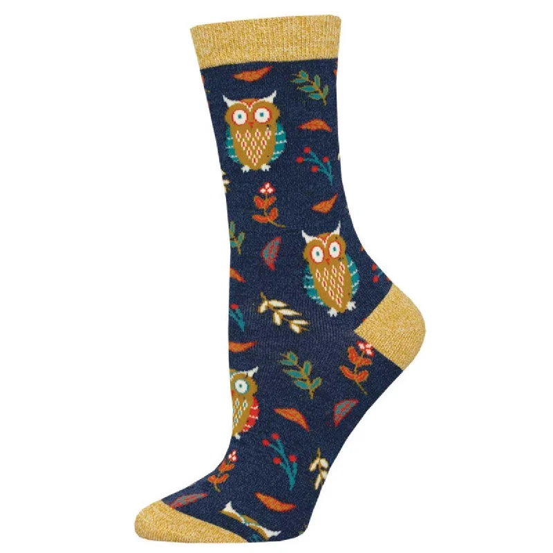 Cute Hoot | Women's Bamboo Crew