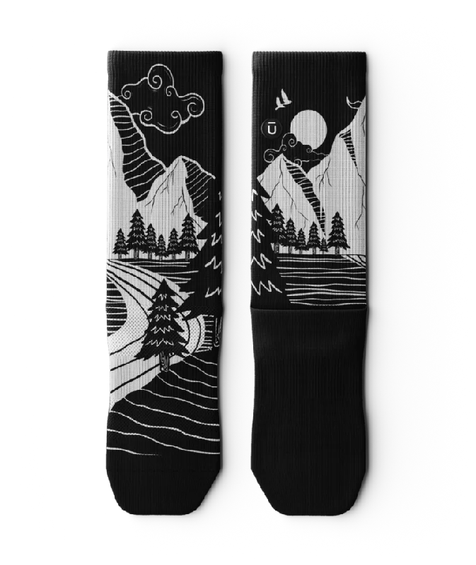 Dark 'N Light Crew Socks