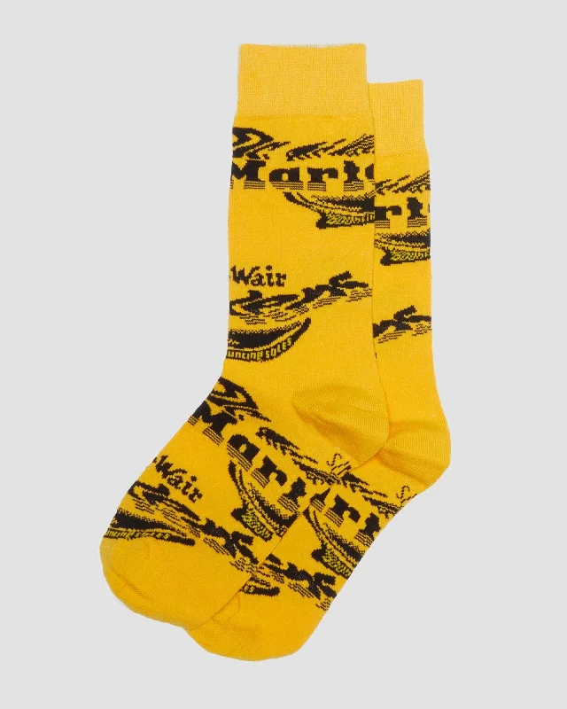 Docs Cross Logo Cotton Blend Socks