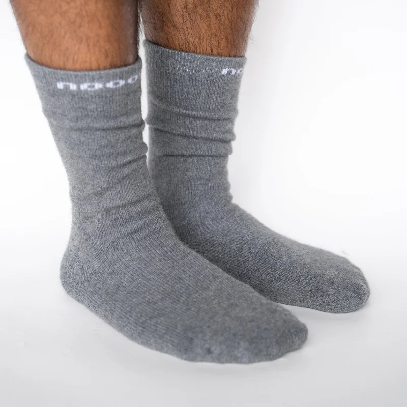 HUKA Socks, Pewter Men's