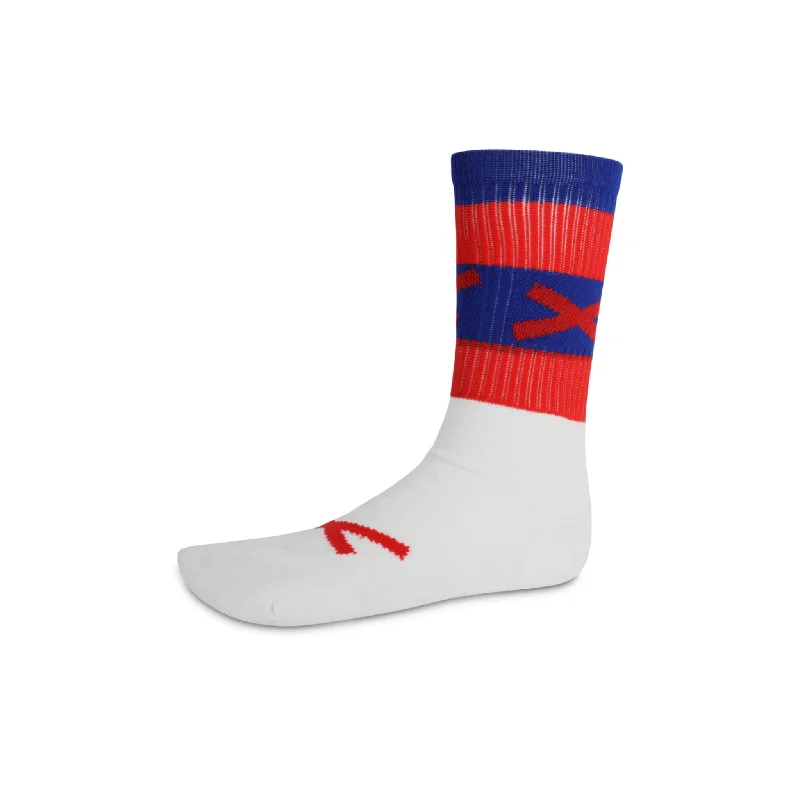 GAA Hoop Sock- Half Sock (Blue & Red)