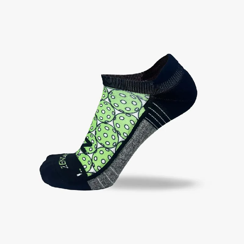 Pickleballs Running Socks (No Show)