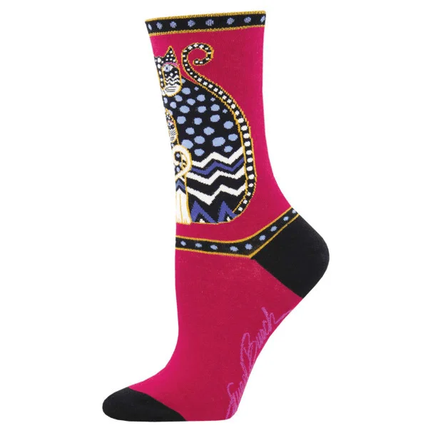 Polka Dot Cats | Laurel Burch | Women's Crew