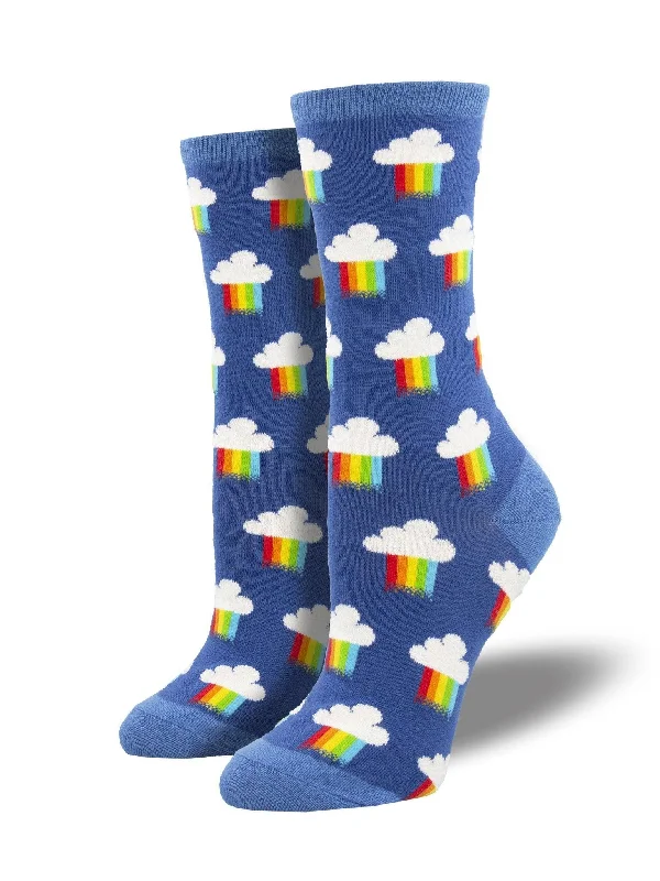 Rainbow Rain | Women's Crew