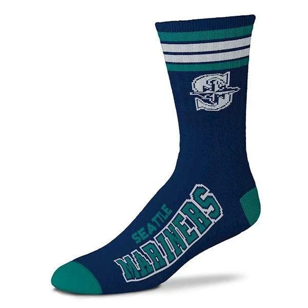 Seattle Mariners | 4 Stripe Deuce | Crew Sock