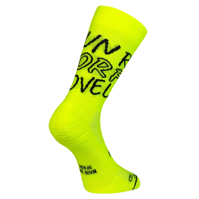 Sporcks - Running Sock - Run For Love Yellow