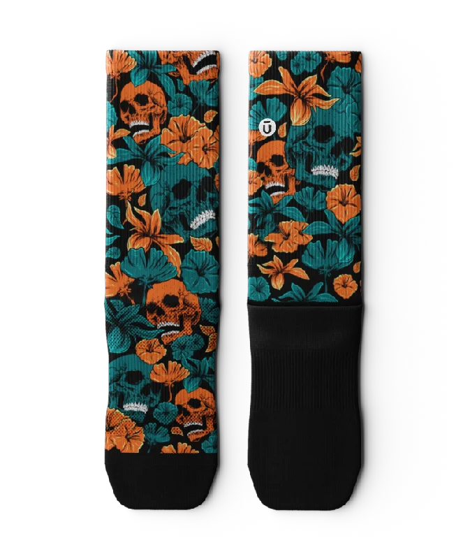 Summer Skeletor Crew Socks