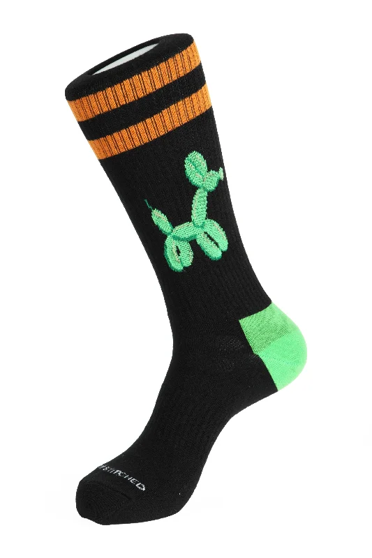 BALLOON DOG MASCOT ATHLETIC SOCKS