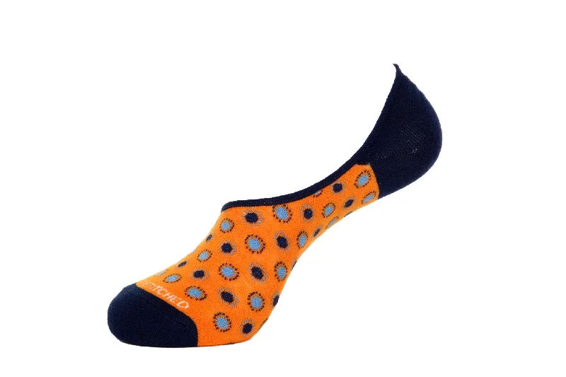 Layered Polka Dot-No Show Sock