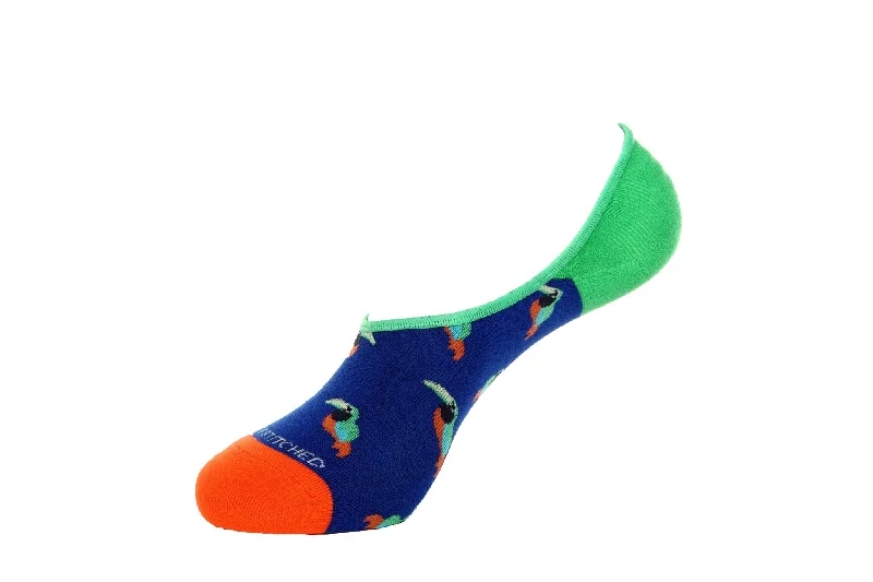 Toucan -No Show Sock