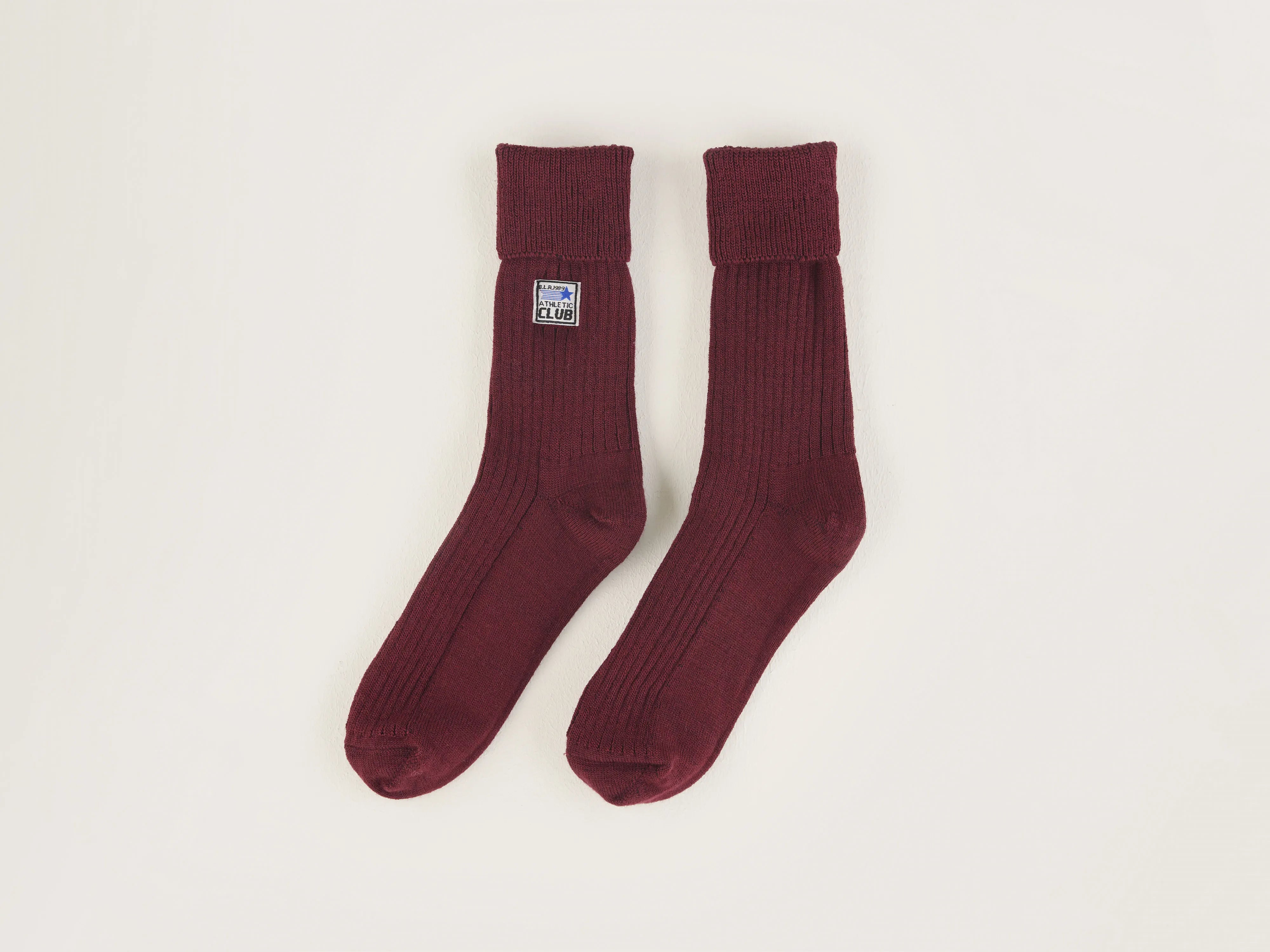 Vocani ribbed socks (242 / W / DRIED TOMATO)